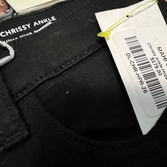 DL 1961 Black Instasculpt Denim Chrissy - Picture 3 of 5